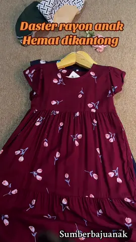 daster rayon anak #bajuanak #dasteranak #bajuanakmurah #dasteranakmurah #fyp 