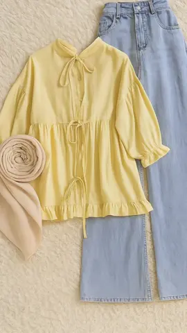 Rekomendasi Outfit SoftYellow 🥰🙏 #koreanstylefashion #setelanwanita #setelan #outfitcheck #fashion #fashiontips #OOTD #outfitoftheday #outfit #inspirasi #aesthetic 