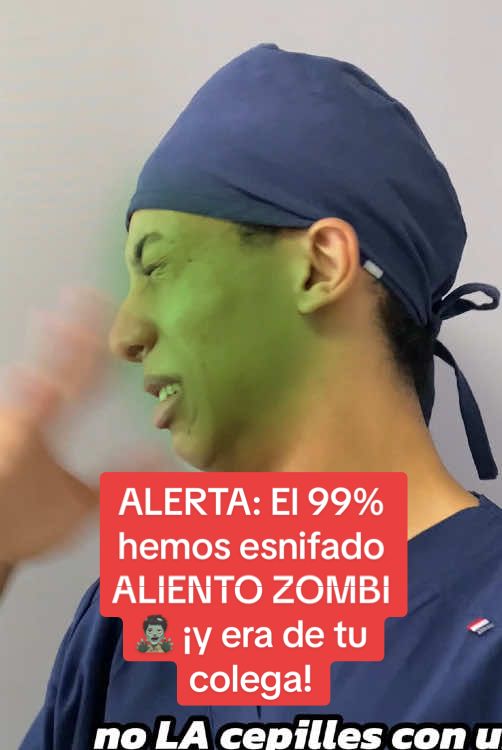 ALERTA: El 99% hemos esnifado ALIENTO ZOMBI 🧟‍♂️ ¡y era de tu colega! #tiktokshopbacktoschool #tiktoksummerturnup #badbreath #tonguescraper 