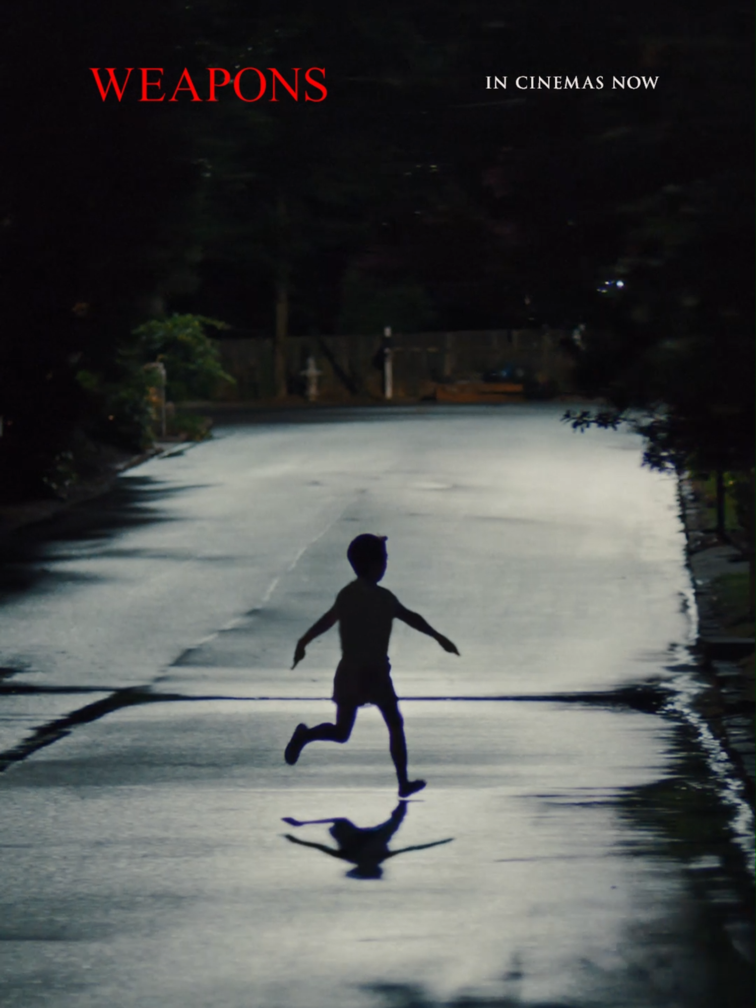 Experience the terror for yourself. #WeaponsMovie is showing IN CINEMAS NOW! Run to get your tickets!