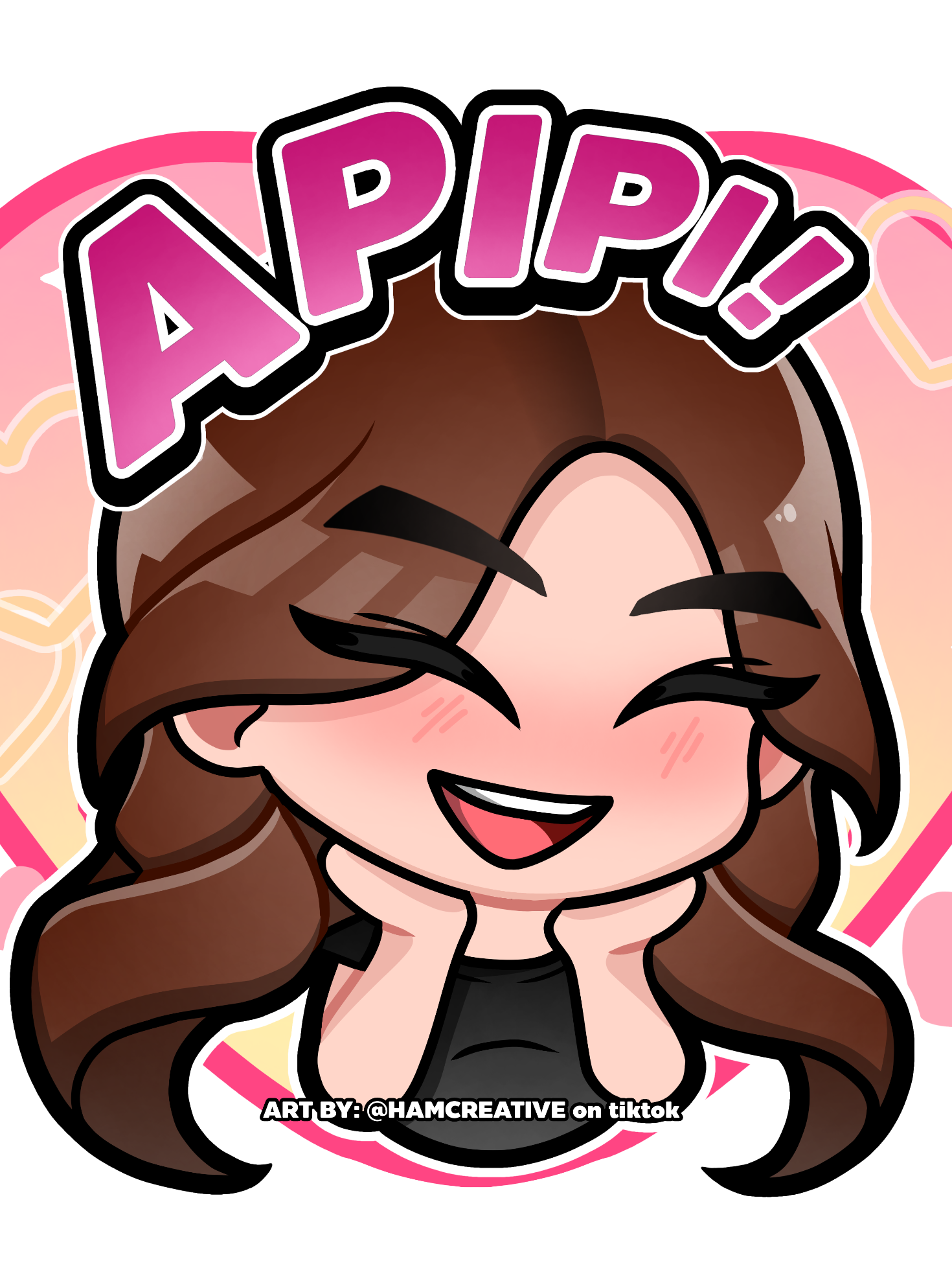 EMOTE APIPI @gagitusil 💕✨ #emote #sisil #emotes #stickers #gagitusil #chibi #chibiart #ilustratorindonesia #mlbb #mobilelegendsbangbang #mobilelegends #mobilelegends_id #commissionsopen #jasagambar #fyp 