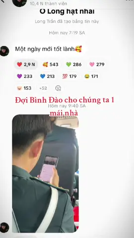 Chúng ta có 1 mái nhà chung với Long Trần, 1 mái nhà chung với Lại Là Cường đây. Giờ chỉ đợi mỗi @binh08082000 cho chúng ta 1 mái nhà nữa thôi 🥰 #lailacuongday #longtran #A80 #Chubodoi 