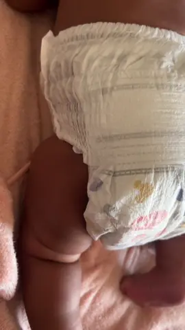 She’s not even two months yet, but she’s already wearing size 3 daipers.  #babygirl #cutie  #babiesoftiktok  #SAMA28 #fypシ  #baby #daughter  #fyp 