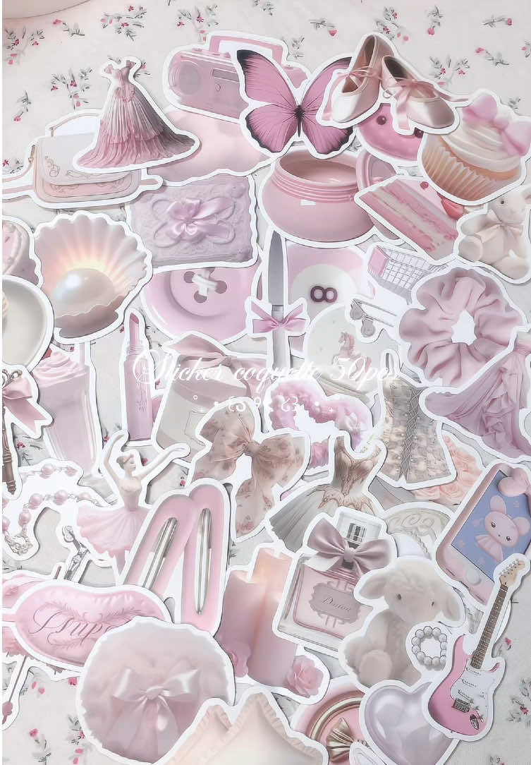 sticker coquette ˚₊‧꒰ა ꣑ৎ ໒꒱ ‧₊˚#stickers #pink #coquette #aesthetic 