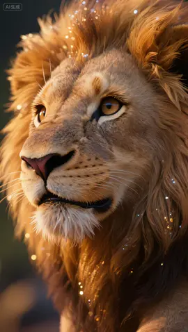 The lions#ai #aicontent #aiart #livewallpaper #princess #lion #protector 