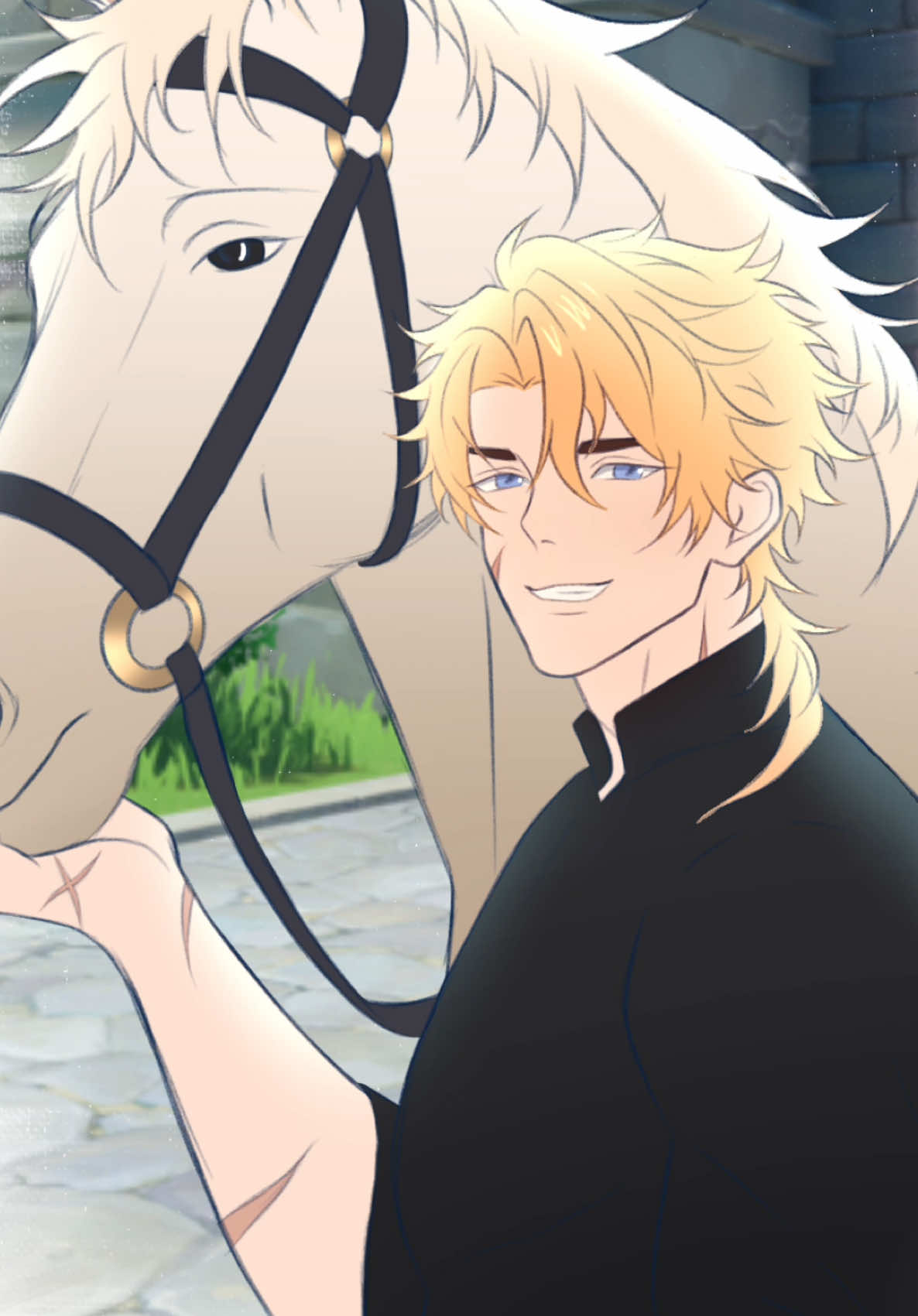 You know those horses are long gone.. #GenshinImpact #varka #kaeya #genshin #mondstadt #genshinmemes 