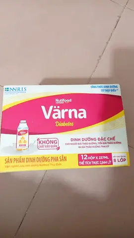 Thùng 12 hộp sữa pha sẵn diabetes #xuhuongtiktok #muataitiktokshop #varna #muaoday👇👇👇 