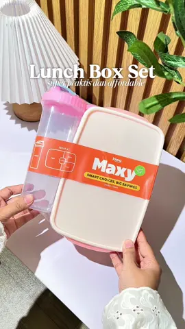 Kotak bekal set sudah dapet kotak makan ,botol minum dan sendok garpu cuman 39ribuam aja besttt 🫵🏻🫶🏻🤎☁️ #kotakbekal #lunchbox #kiarahouseware #kotakbekalanak #kotakbekalmurah 