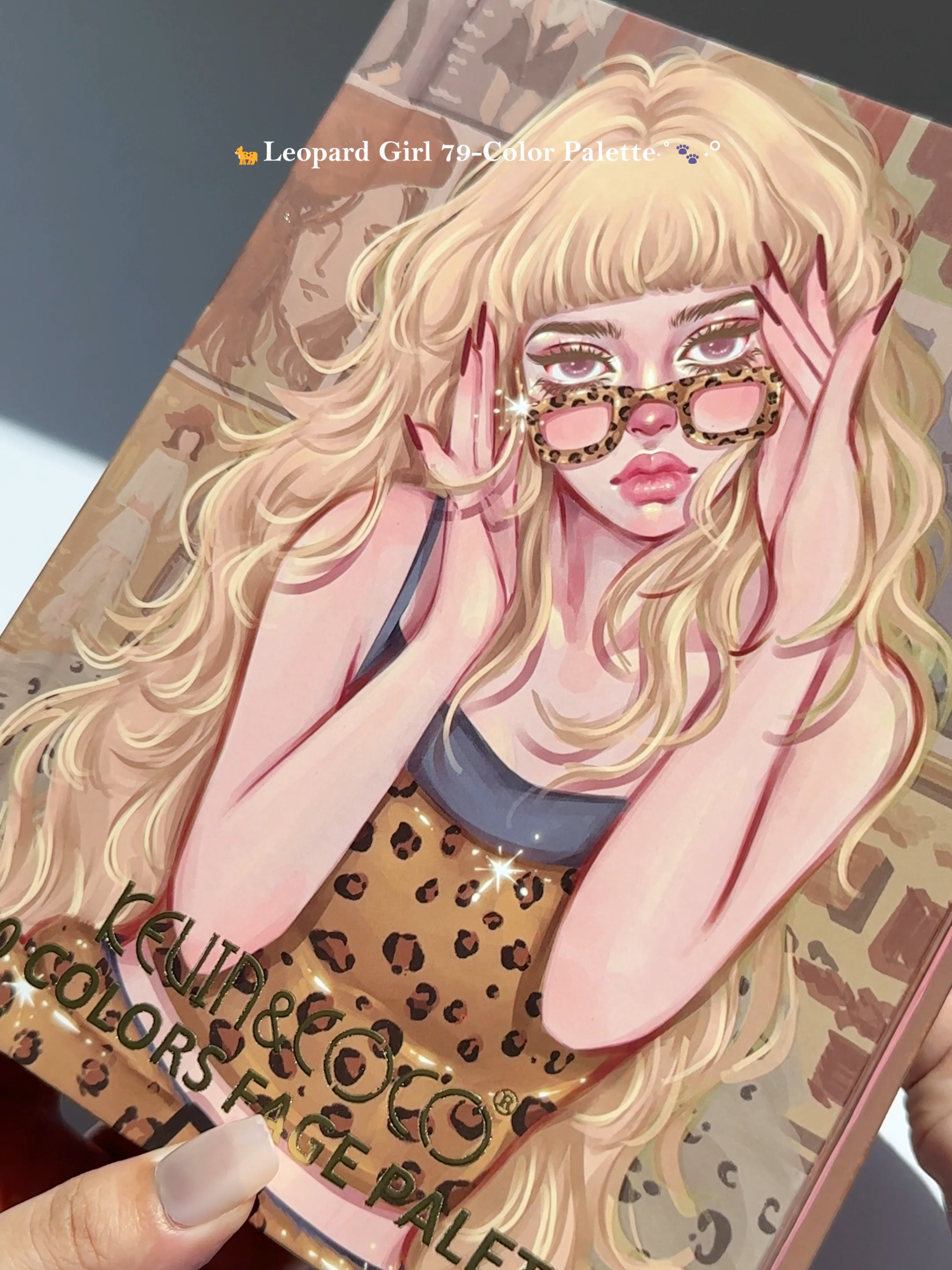 The New Leopard Girl 79-Color Palette with 6-page makeup: eyeshadows, highlighter, blush, contour, brows & lipstick.🤎🐆#kevincoco #kevincococosmetics #kevincocoeyeshadow #makeuplover #makeupworld #makeupbrand #makeup #makeupfyp #makeuptok #cosmetics #makeupjunkie #tiktokmakeup #cutemakeup #girlymakeup #makeupswatches #concealer #facemakeup #blush #highlighter #makeuppalette #allinonepalette
