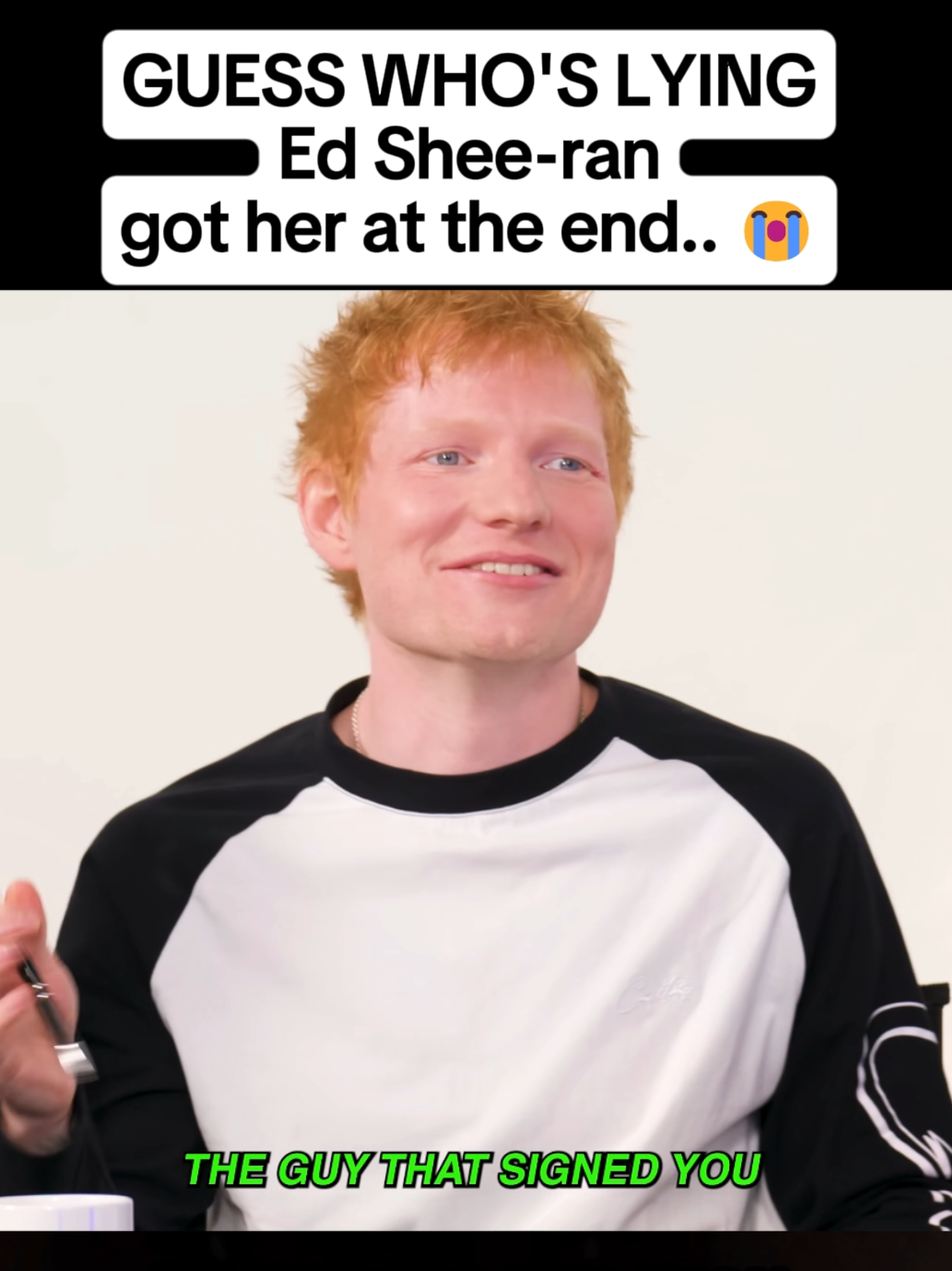 do you believe her?! 👀 #guessthesinger #edsheeran #betasquad #blitz 
