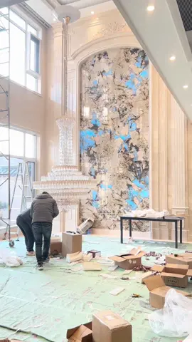 Natural luxury marble background wall#botonstone #naturalmarble #luxuryhouse #villa #mansions 