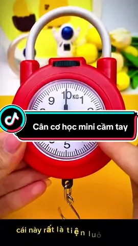 Cân cơ học mini cầm tay trọng lượng 10kg #xuhuong❤️ #QUANGHUYSTROE✅ #canmini #cancamtay #viral 
