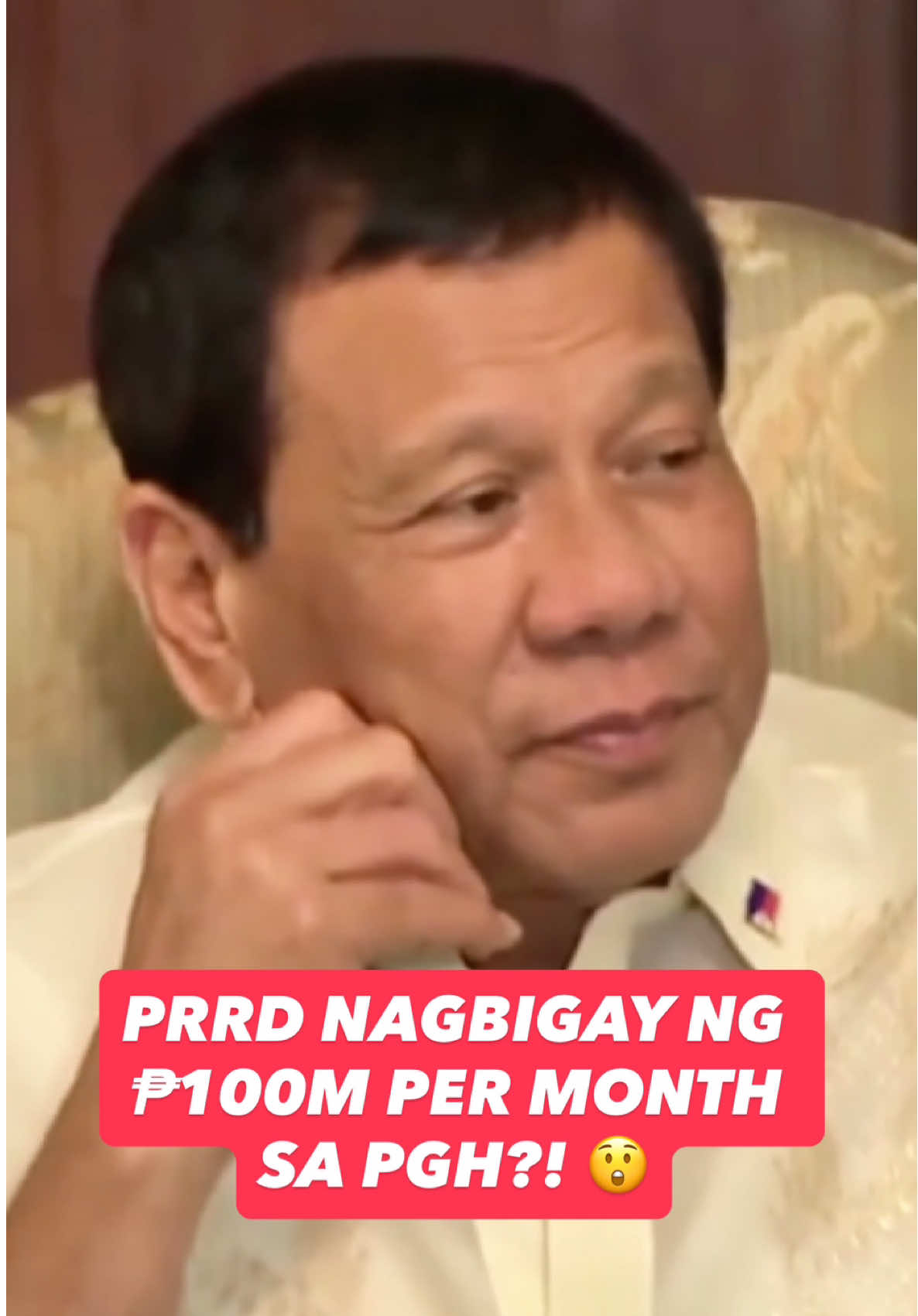 PRRD NAGBIGAY NG ₱100M PER MONTH SA PGH?! 😲 #prrd #duterte #dutertelegacy #pgh #BringPRRDHome 