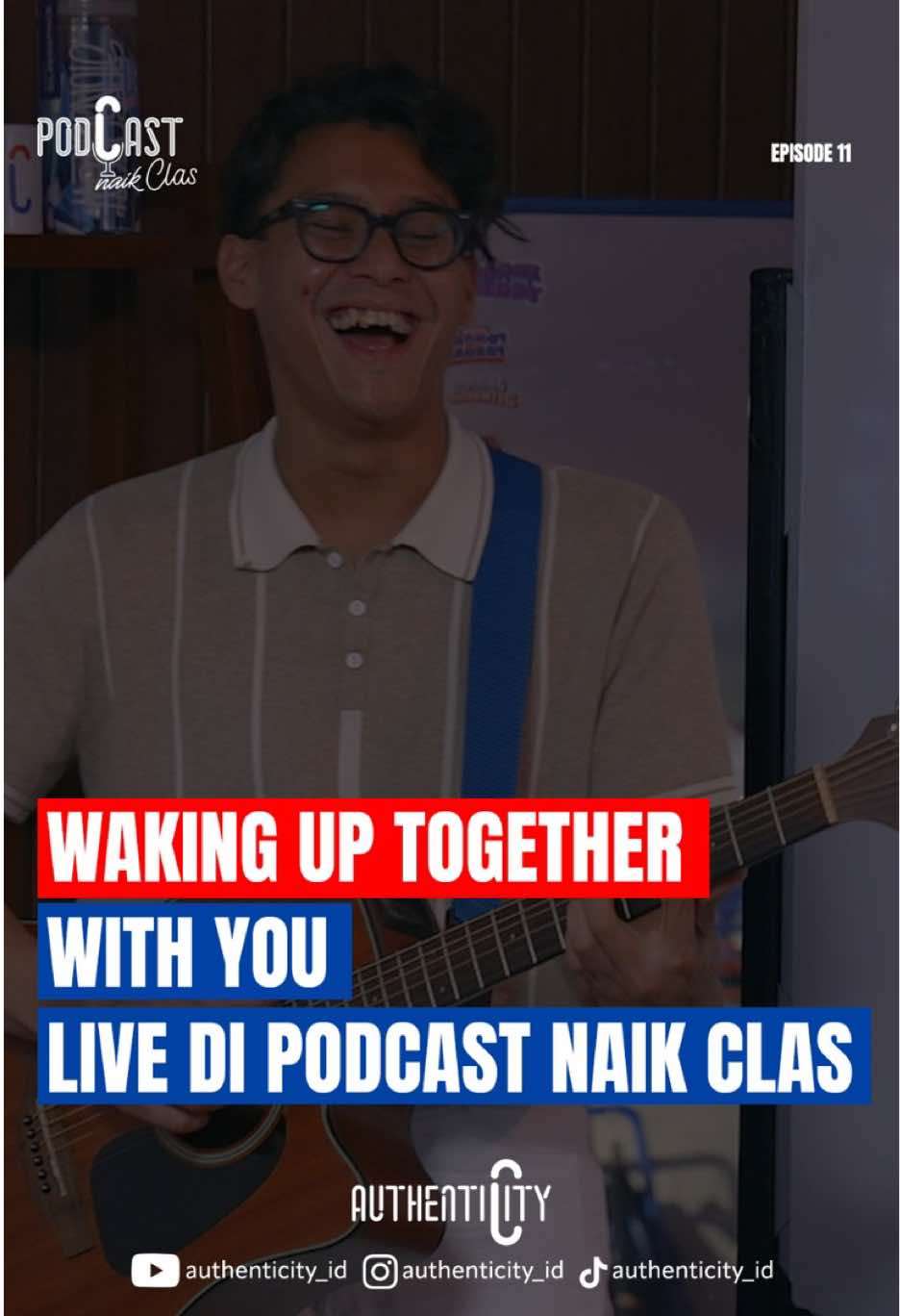 Duh enak bener ini suaranya:( Tonton fullnya di Podcast Naik Clas! #AuthenticityID #PodcastNaikClas #IniAsliGue
