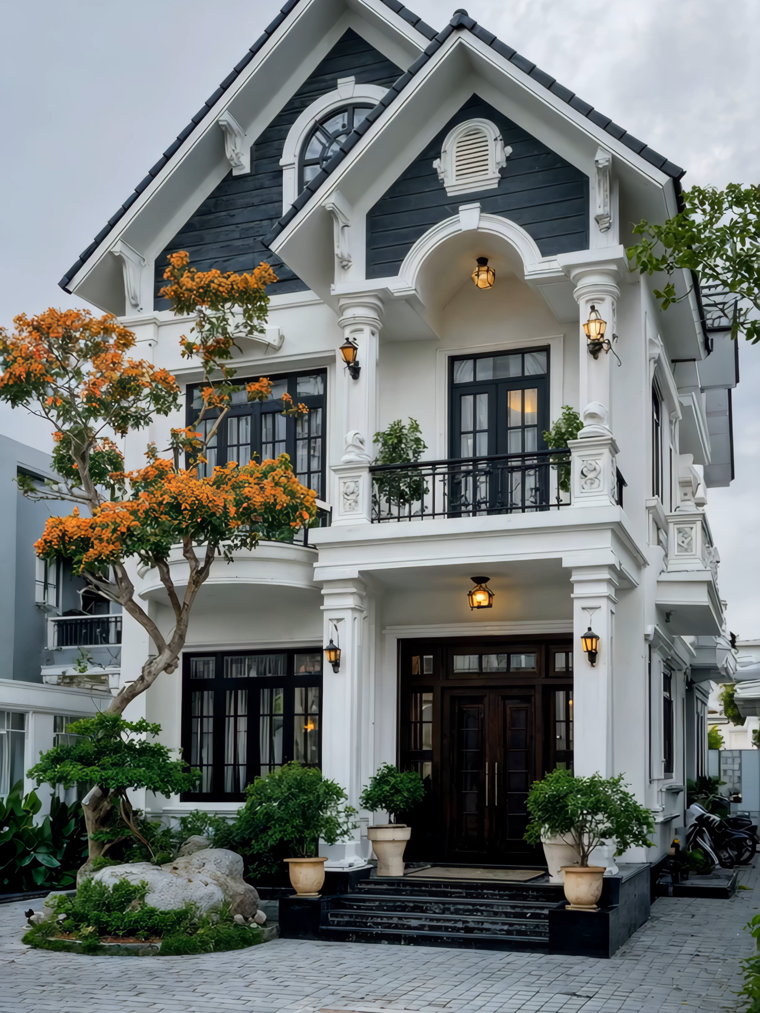 Một góc bình yên giữa lòng phố, nơi giấc mơ về mái ấm trở thành hiện thực #nhadeptugia #nhamainhat #nhahiendai #nhavuon #nha2tangdep #maunhadep