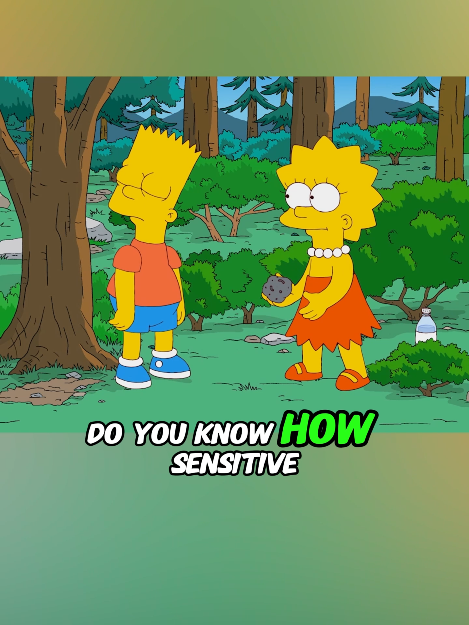 Do you know how sensitive Bart's sense of smell is#fyp #fypシ #foryou #thesimpsons #cartoon