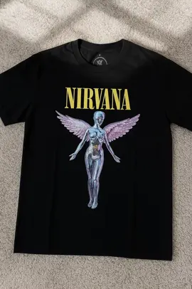 T-Shirt Nirvana In Utero Robot#fyp #lewatberanda #xybca 