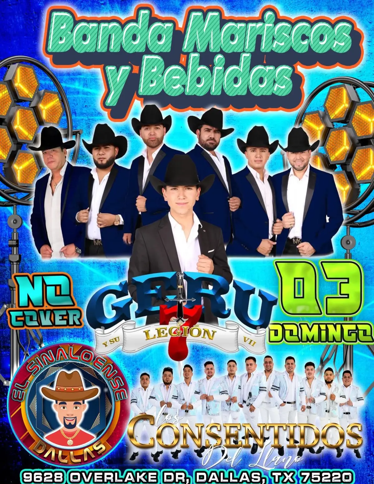 Gente de Dallas, Texas, este domingo 3 de agosto nos vemos en el sinaloense 