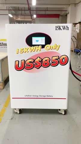 15kwh LiFePO4 battery #battery #inverter #energystorage #homestorage #lithiumbattery #inverter #lifepo4 #foryou 