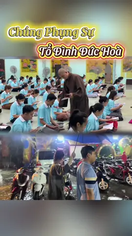 Chúng Phụng Sự Tổ Đình Đức Hòa.#mediaduchoa #thichminhthien #xuhuong 
