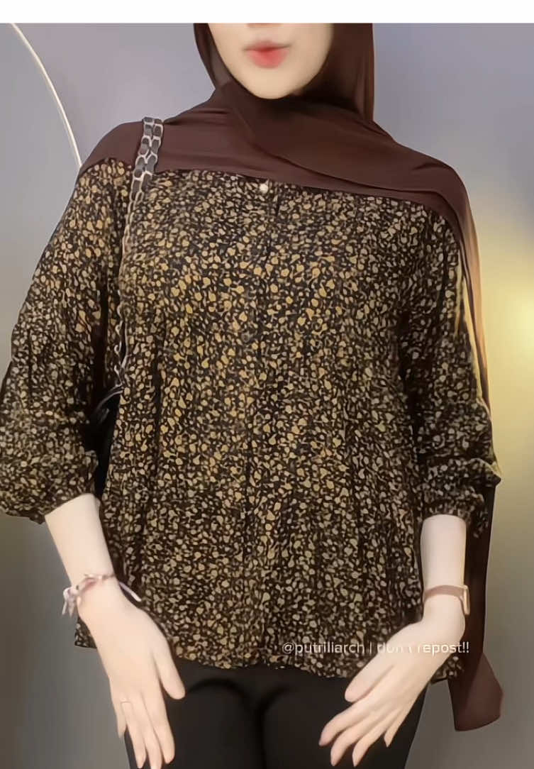 adem bahannyaaa🤎🫧 #atasanwanita #blouse #blousewanita #outfitideas #outfitwanita #rekomendasioutfit #berandatiktok #fyp #fypシ゚ 