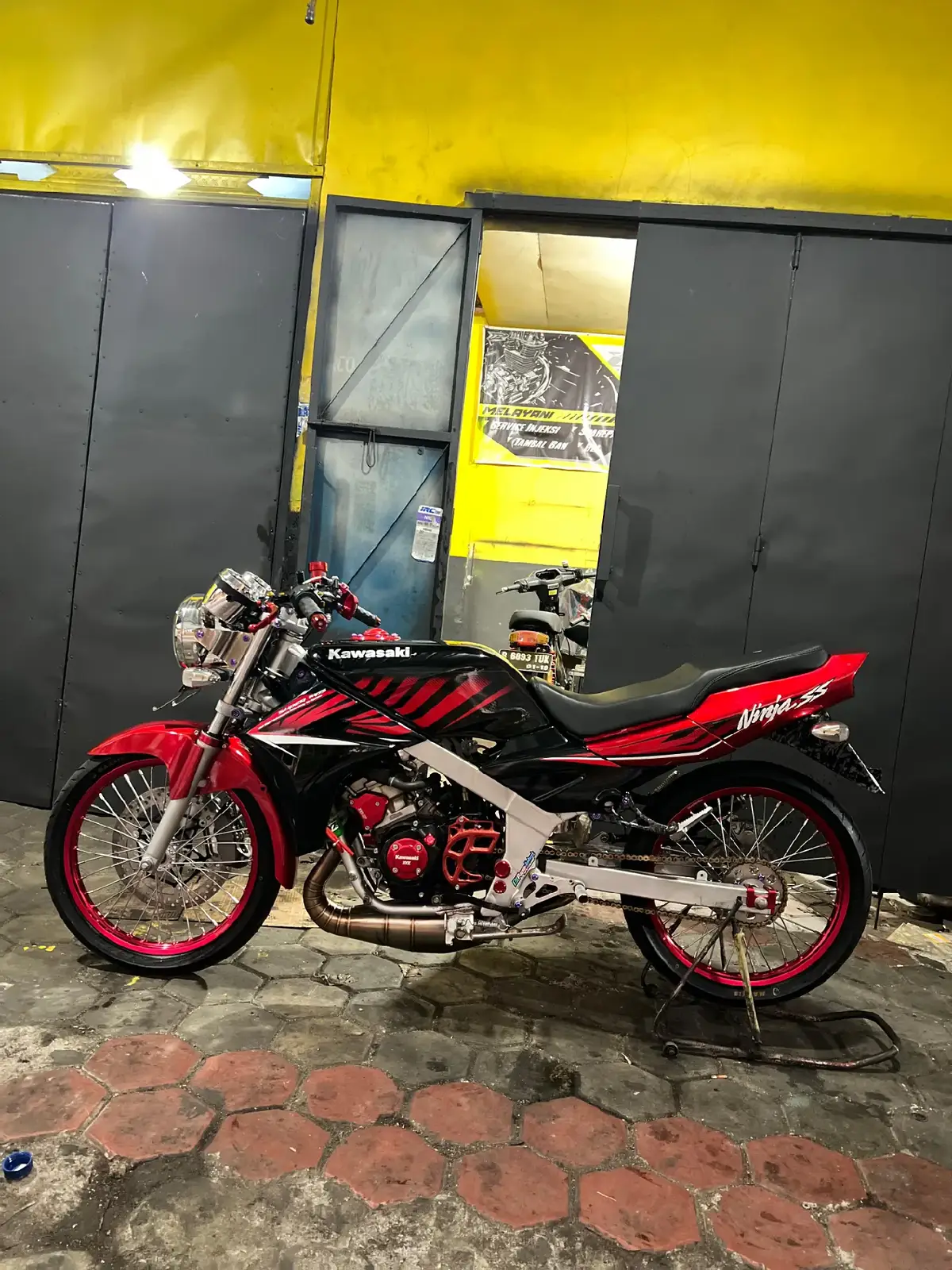 ban ngarep kurang cilik🗿 #ninjass #deprokstyle #2strokeindonesia 