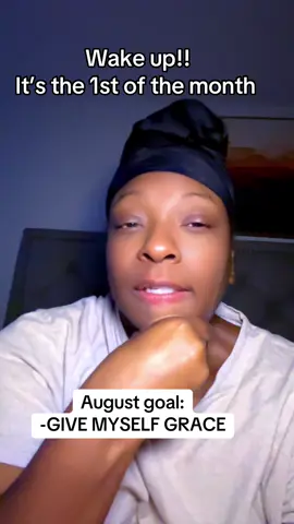 I’m working on giving myself more grace because I am MY harshest critic 🤦🏾‍♀️ anywho…Wake up!!!! Let’s get to it ☮️✌🏾#1stofthemonth 