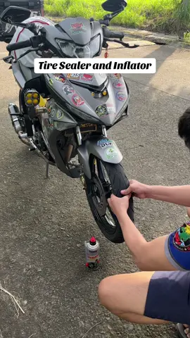 Koby Tire Sealer and Inflator✨ must have to sa mga riders jan #buynow #creatorsearchinsights #foryoupage #makeitvirаl 