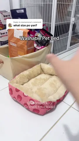 Replying to @mememena naka sale sila ngayon, kaya kung naghahanap ka ng pet bed, check nyo yan #petbed #catbed #dogbed #petsupplies #fyp 