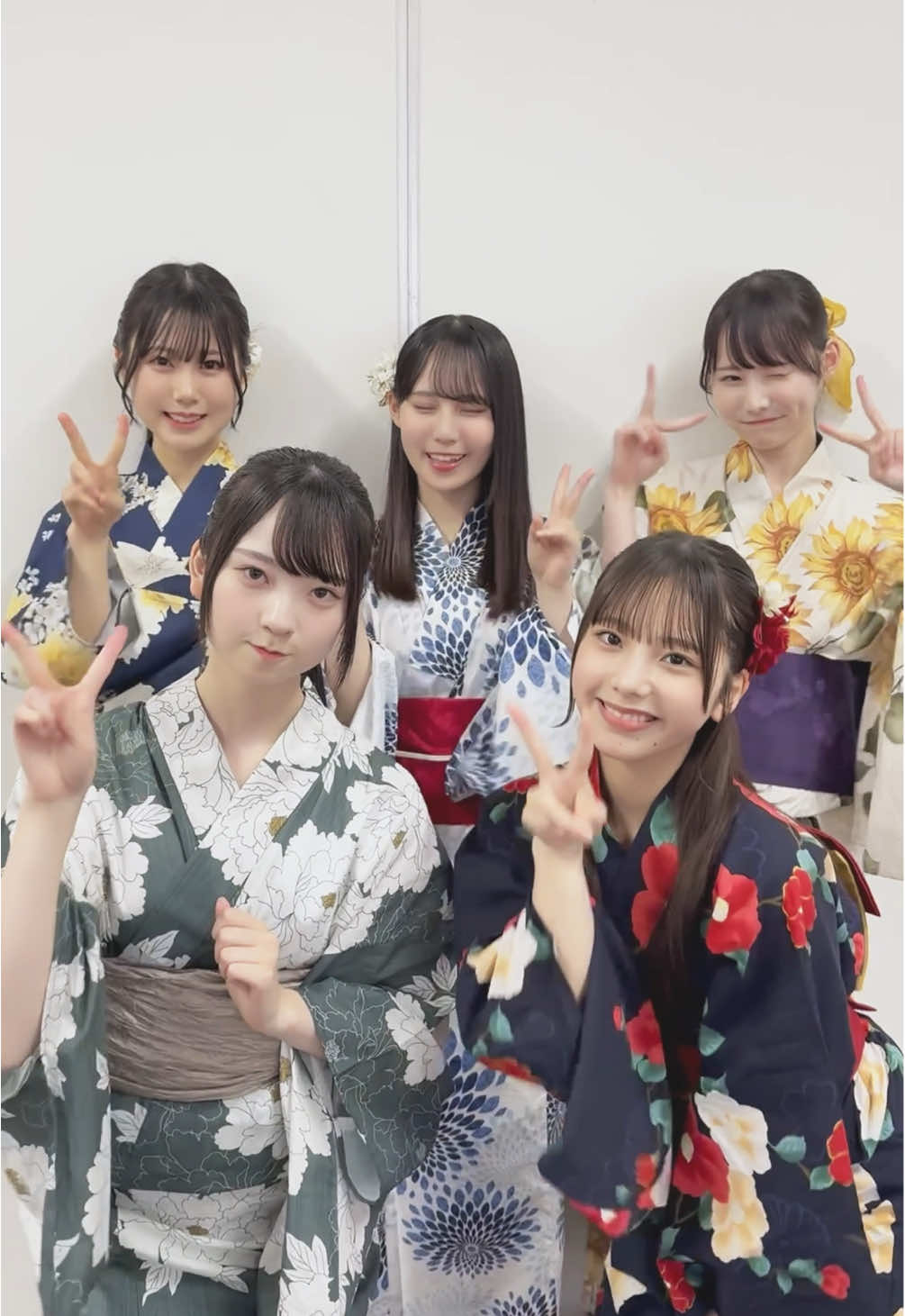 め！！✌🏻 #佐藤優羽 #下田衣珠季 #高井俐香 #鶴崎仁香 #松尾桜 #日向坂46 #日向坂46_TikTok