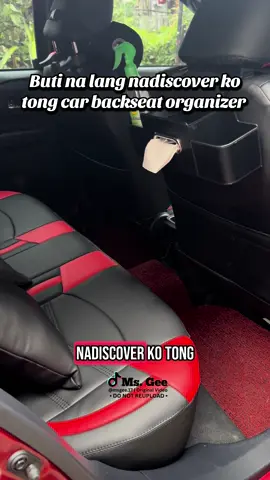 Buti na lang nadiscover ko tong car backseat organizer. #carbackseatorganizer #carbackrest #carseatorganizer #carorganizer #carbackseat #tissueholder #cupholder #caraccessories #caressentials 