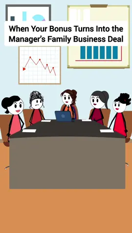 When Your Bonus Turns Into the Manager’s Family Business Deal. #therealveronika #animation #animationmedia #funnyvideo #comedy #reels #animationvideos #animationart #skitscomedy #managersbelike #usareels #corporate #management #corporateamerica #managers 