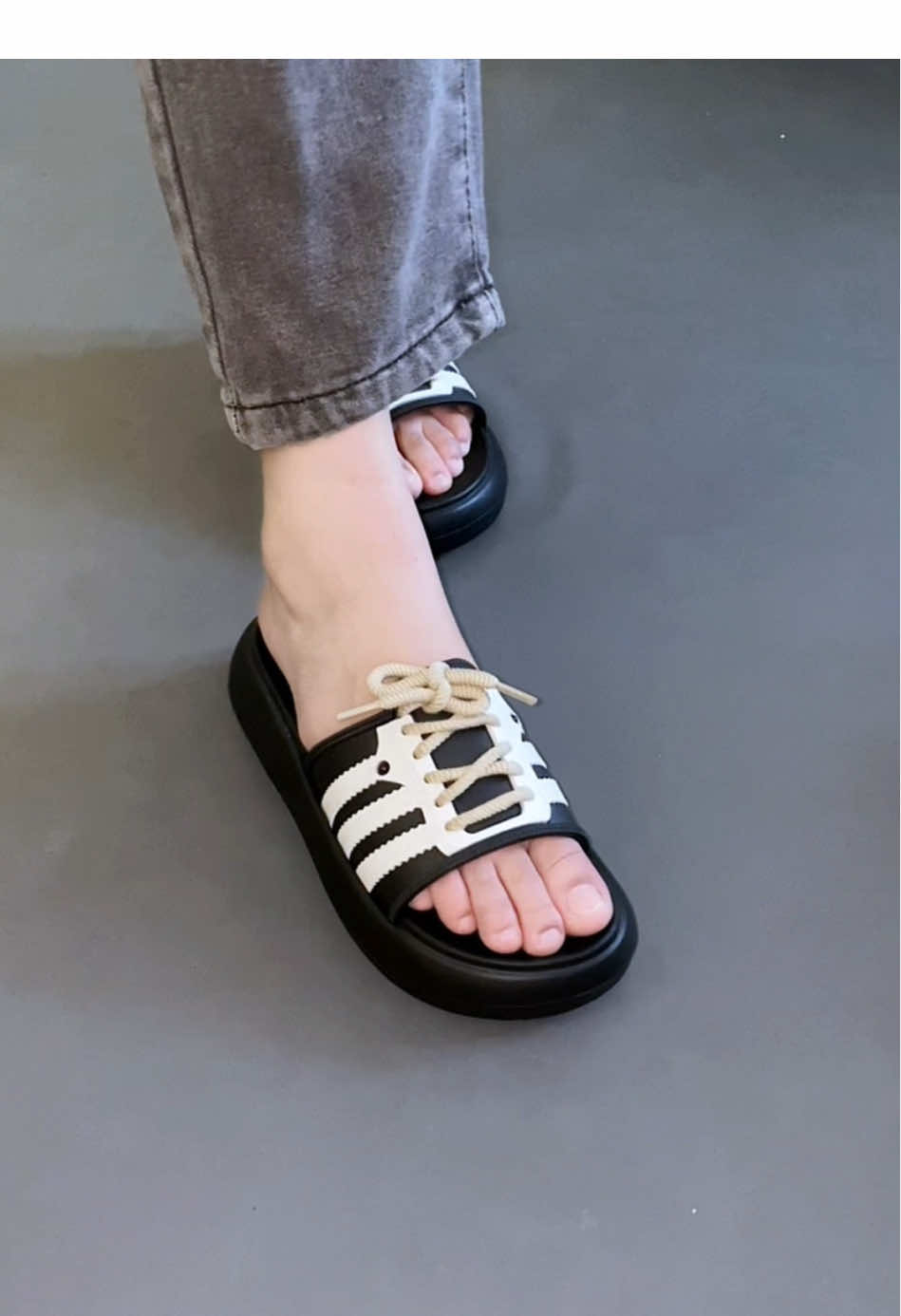 Sandal Slop Karet Cewek extra promo 🥰#sandalwanita #sandalkekinian #sandalkoreanstyle #sandals #sandalmurah #fashion 