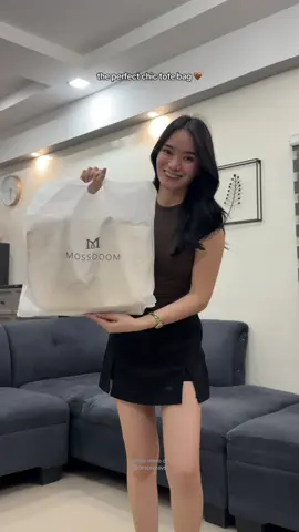 Outfit link here 👉🏻@PrincessN Tote bag from @MOSSDOOM.PH 🤎 #totebag #bag #mossdoom #foryou #fyp #fy #fypシ゚viral #TikTokFashion #foryoupagе 