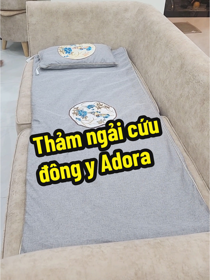 Thảm ngải cứu, giúp bạn thư giản, làm ấm cơ thể, dễ ngủ hơn. #lyzuki #thamngaicuudongy #thamngaicuuadora #ngungon #goingaicuu 