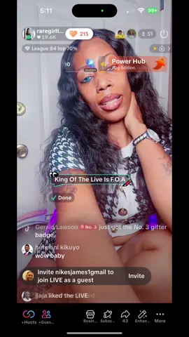 Thanks you guys for the luv and support this morning the king of the live be amazing @Family over anything ent. @PowerMoves50 @