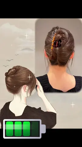 Hướng dẫn kẹp tóc xinh cho tóc dày nha #xuhuong #phukienthoitrang #tocdep 