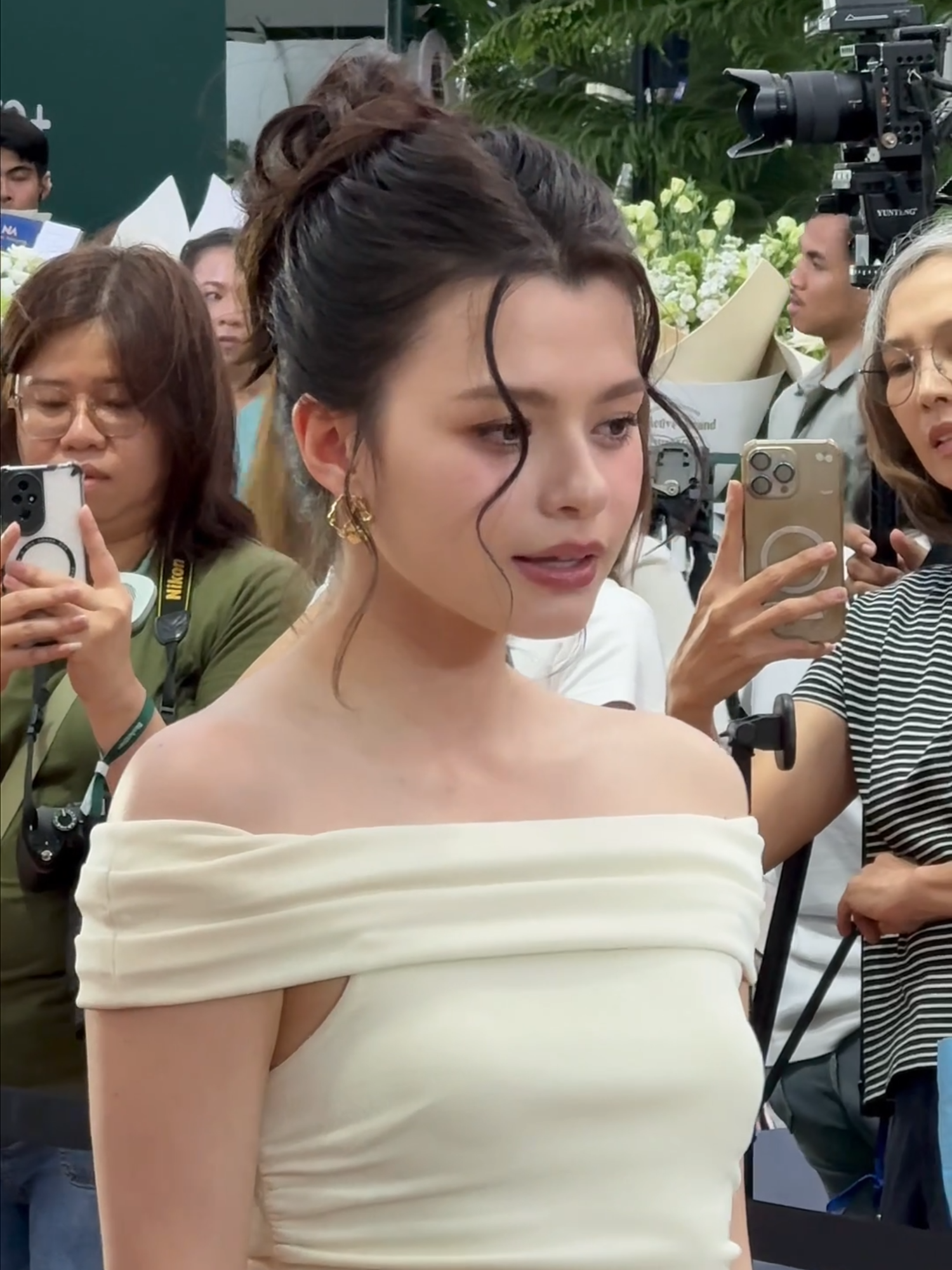 Our Gorgeous Begbeg 🥺✨ 🍃 #beckysangels ร่วมงาน Bioactive+ Grand Opening สัมผัสความลงตัวของธรรมชาติและวิทยาศาสตร์เพื่อสุขภาพที่ยั่งยืนครั้งแรกในประเทศไทย ณ พาร์ค พารากอน ชั้น M สยามพารากอน #BioActiveGrandOpening #BioActivePlus #SiamParagon