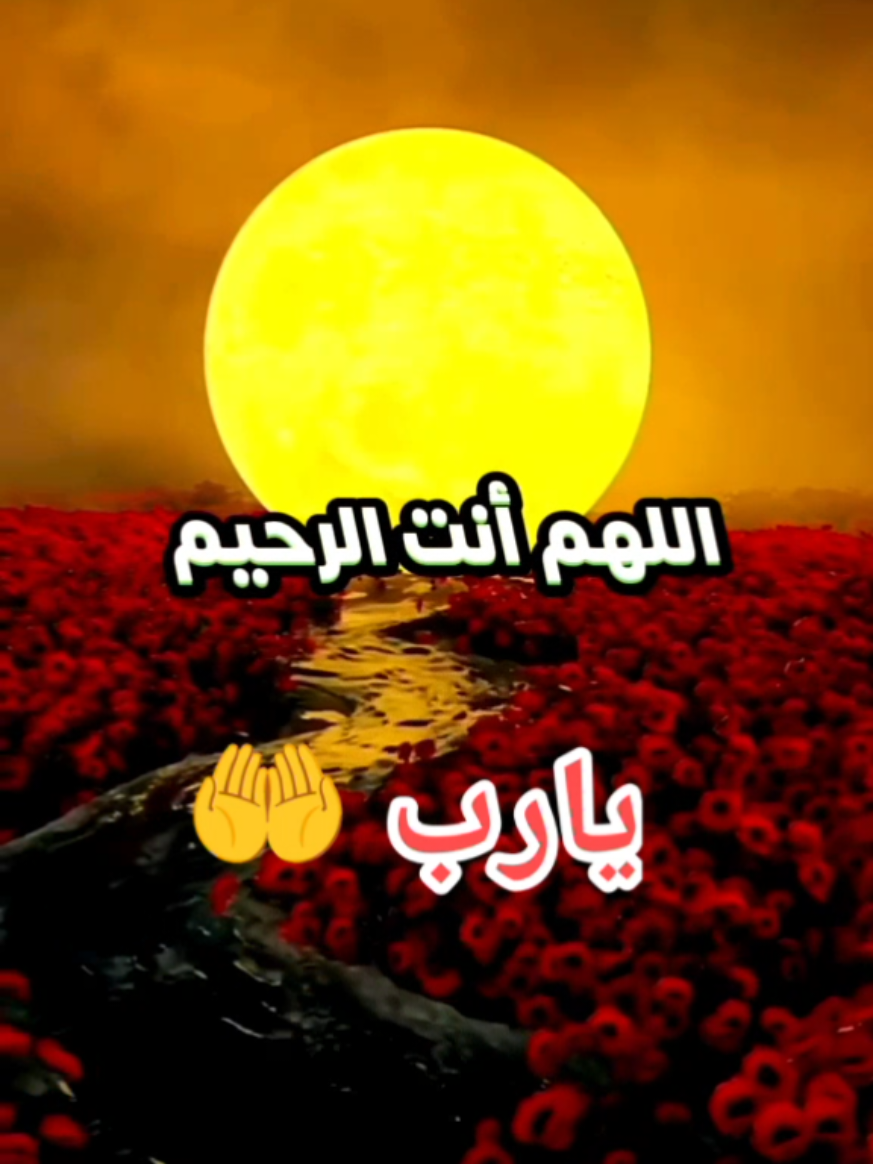 دعاء مستجاب  #دعاء_جميل  #ادعيه_تريح_القلب  اللهم أنت الرحيم فاشملنا برحمتك وأنت الغفور فأنعم علينا بغفرانك  وأنت الغني فجد علينا بكرمك وأنت النور فأفض علينا من نورك  #اللهم_امين_يارب_العالمين  #اكتب_شي_توجر_عليه  #foryou 