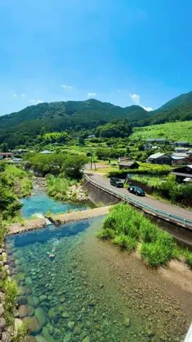 去年バズりまくった場所。 #川 #田舎 #夏 #日本 