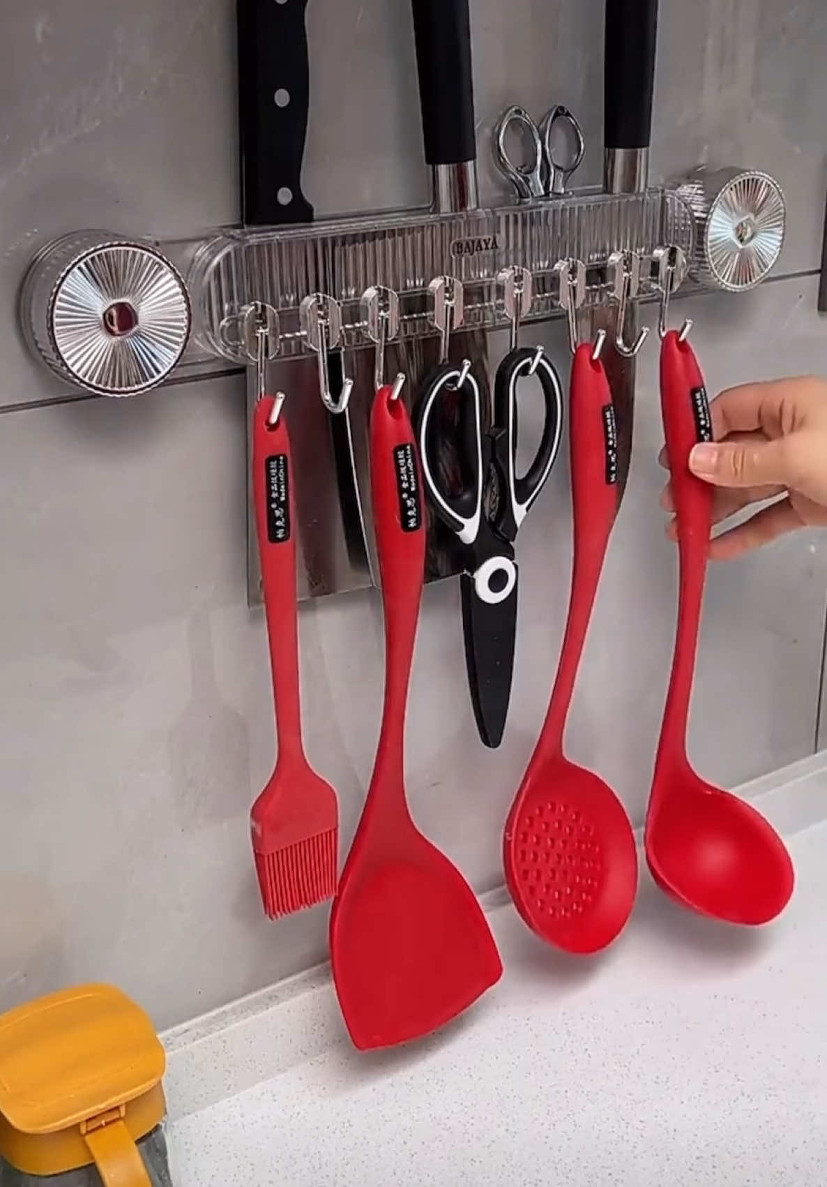 Giá để dao hút chân không nhà bếp #giadedaokeodanang #giadedao #giadung #giadungtienich 