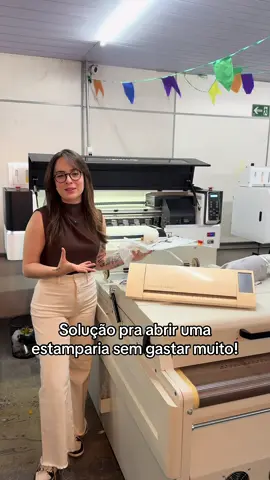 Não tem mais desculpa mais pra quem quer abrir uma estamparia mas não pode gastar muito! 😉 #foryoupage #fyp #empreendedorismo #estampados #criacaodeconteudo 