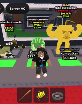 akhir nya dapat ketiga brainrot ini🤟🤪 #CapCut#kece#roblox#fyp#fyppppppppppppppppppppppp#zxycba#brainrot#stealabrainrot#udin#bombardirocrocodilo #glorbofruttodrillo 
