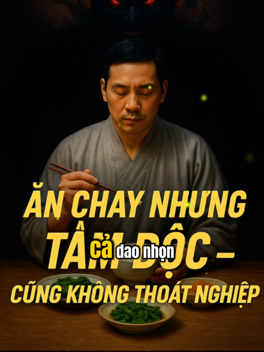 Ăn Chay Nhưng Tâm Độc – Lời Phật Dạy Khiến Triệu Người Thức Tỉnh Có người ăn chay cả đời… nhưng tâm vẫn đầy sân hận, hơn thua, phán xét. Phật dạy rằng: không phải chỉ ăn chay bằng miệng, mà còn phải ăn chay bằng tâm. Một trái tim không làm tổn thương ai, mới thật sự là chay tịnh. Video này sẽ giúp bạn hiểu: – Vì sao ăn chay chưa chắc đã thoát nghiệp – Thế nào là tu thật, tu đúng nghĩa – Cách chuyển hóa nội tâm để thoát khỏi luân hồi khổ đau Hãy lắng nghe bằng tất cả sự tĩnh lặng trong tâm mình. Và đừng quên đón xem những video tiếp theo tại Lời Phật Dạy 348 – nơi chia sẻ trí tuệ, từ bi và ánh sáng giác ngộ đến mọi người. 🙏 Nếu bạn thấy video này có giá trị, hãy chia sẻ để gieo duyên cho nhiều người cùng thức tỉnh. #LờiPhậtDạy348 #ĂnChayTâmĐộc #PhậtPhápNhiệmMàu #LuânHồiNghiệpBáo #PhậtPhápCuộcSống #TuHànhĐúngCách #PhậtGiáoViệtNam #ThứcTỉnhTâmHồn 