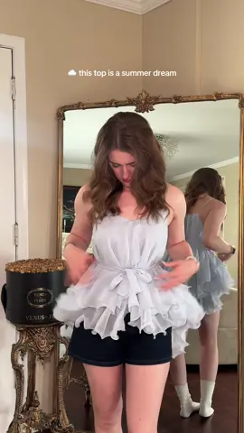 I’m in my flowy top era 💙 linked my fave find from Cider #ad #CiderFinds #LightBlueAesthetic #TikTokFashion @ciderusa #shopcider @Cider 