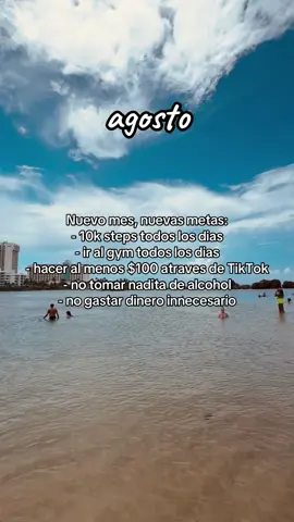 Primero del mes😍 #agosto #firstofthemonth #latina #crucero #metas 