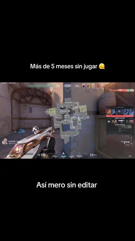 Llevaba mucho sin jugar pero me llamó la atención la implementación del motor gráfico UE así que le di de nuevo y pues #Valorant #fyp 