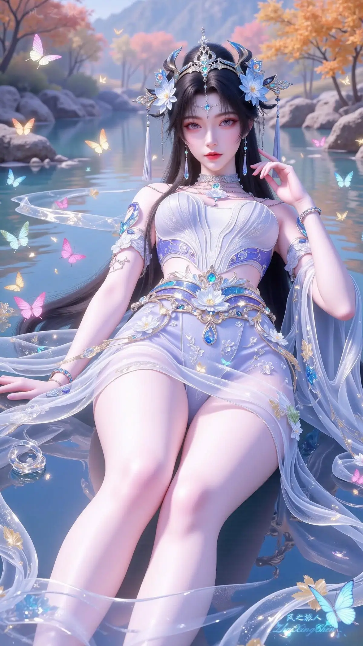 Yêu Nguyệt #vuongchuhh3d #mynhan3d #hoathinh3d #donghua #yeunguyet #thegioihoanmy 