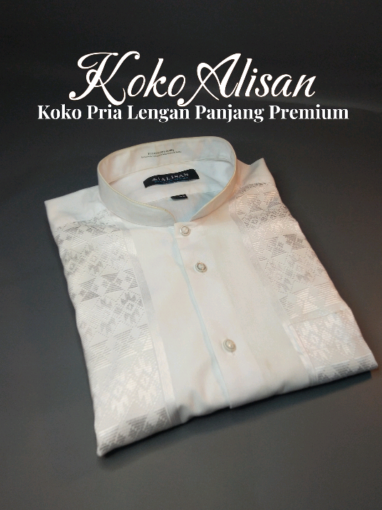 Koleksi koko Alisan terbaru nih dengan kualitas premium. Bahan nya tebal,lembut dan adem ketika dipakai👌 #kokoalisan #kemejakoko #kokolenganpanjang #kokopria #kokopremium  #foryou 