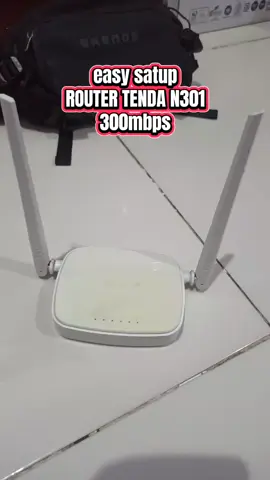 ROUTER TENDA N301 Easy satup 300mbps #router #tenda #easysetup #n301 #300mbps #routertenda 